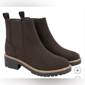Kensie Klassen Brown Chelsea Boot NEW